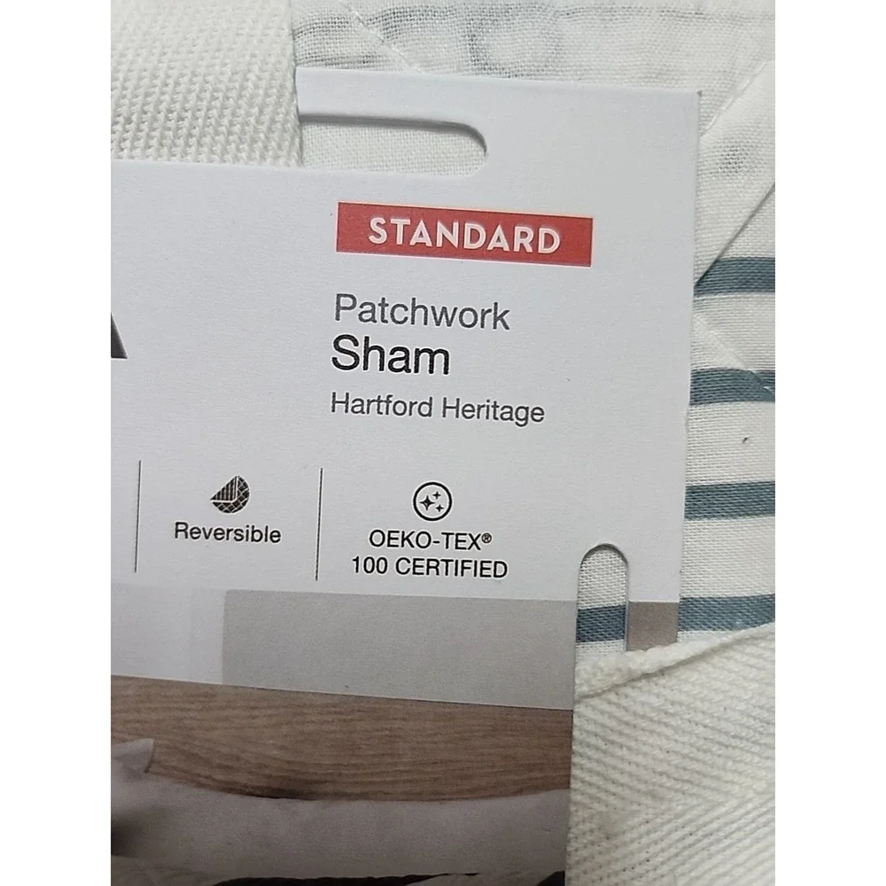 Sonoma Goods For Life Patchwork Hartford Heritage Quilted 2 Shams 20